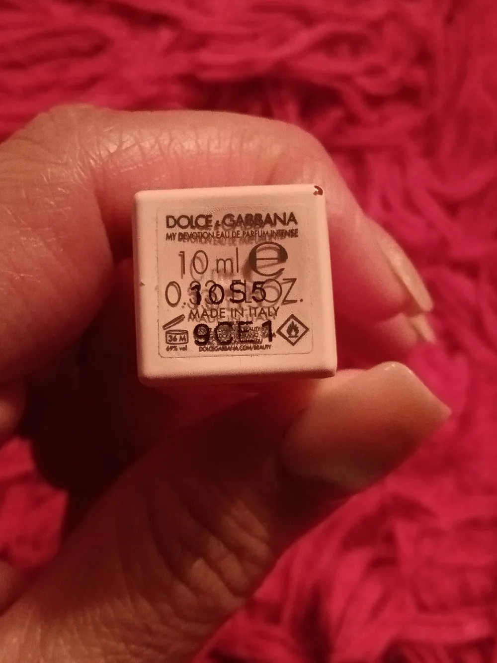 Dolce & Gabbana My Devotion Pink & Gold Mini Spray
